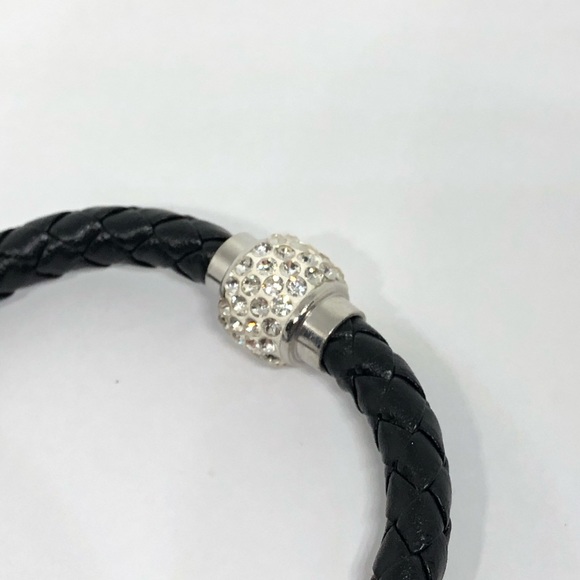 ➰HempCord Rhinestone Bracelet - Picture 2 of 2